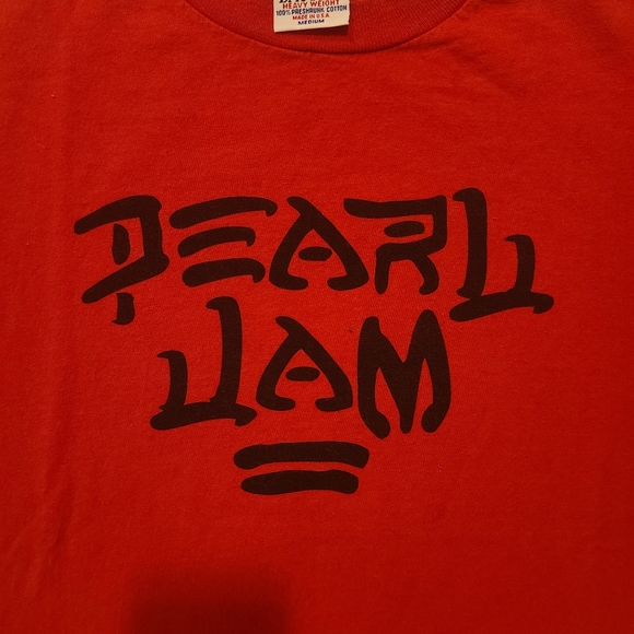 Vintage 90s Pearl Jam Graffiti Tee Size:M - Picture 2 of 3